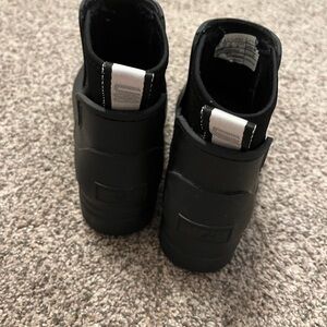 UGG Women's Black Waterproof Short Rain Boots